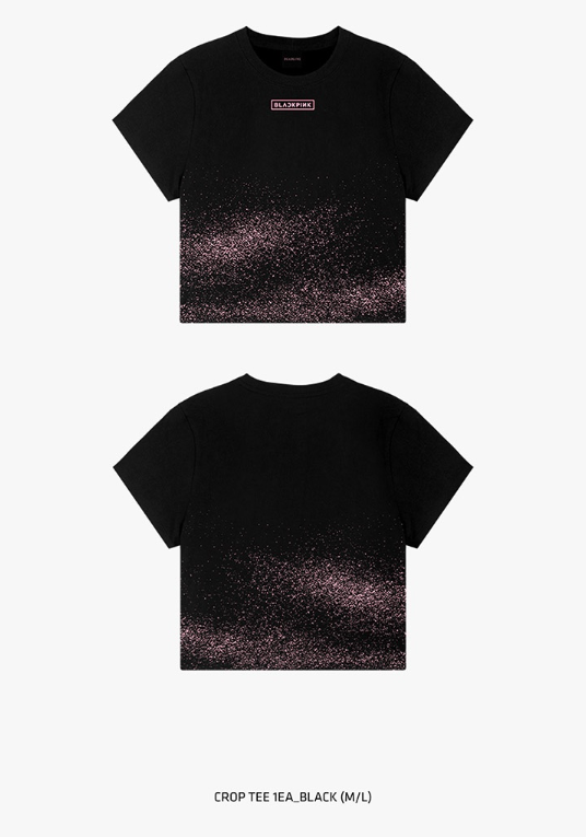 BLACKPINK Logo Crop Tee DEADLINETOUR K-POP