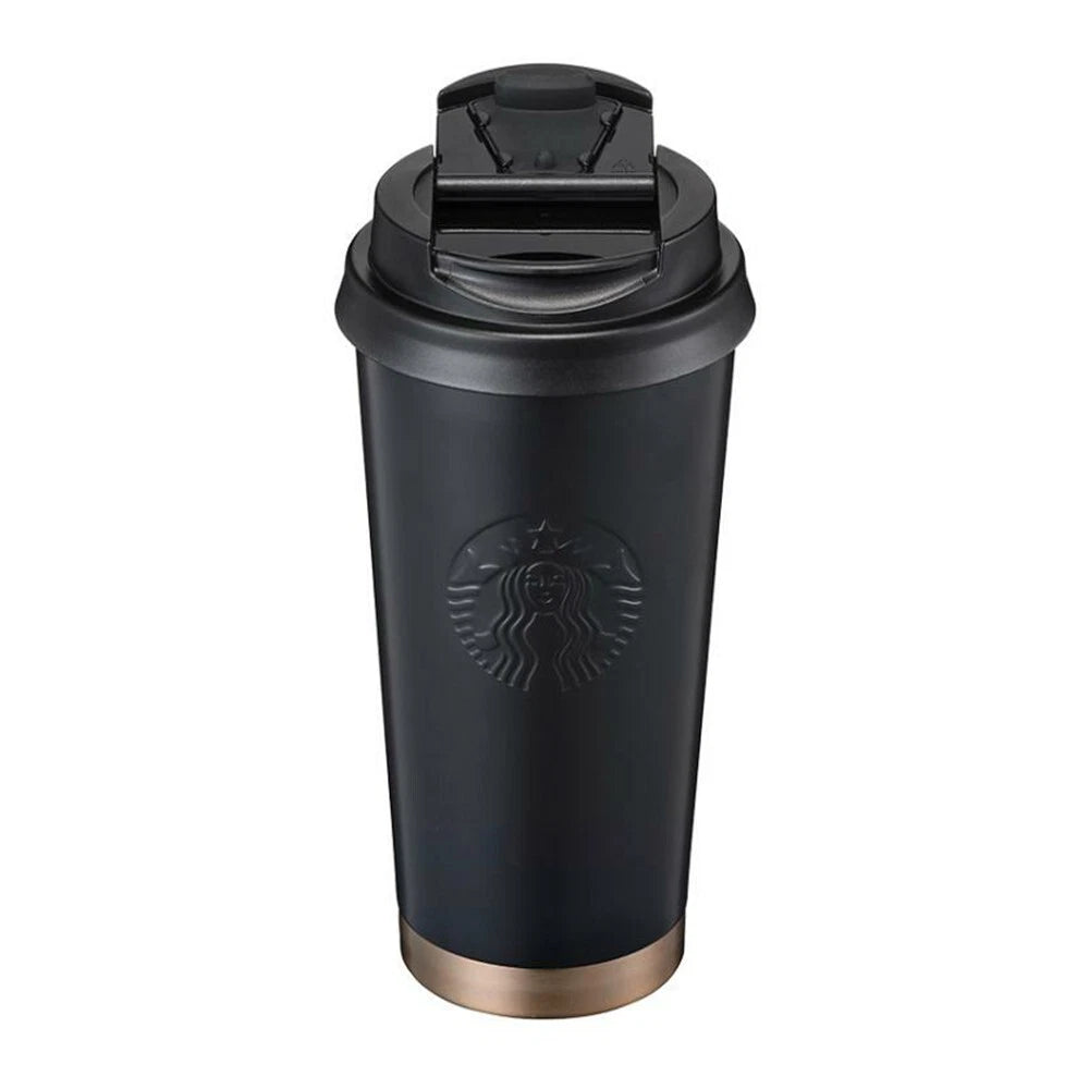 Starbucks Elma Tumbler 473ml Black Matte Laser Engraved Logo