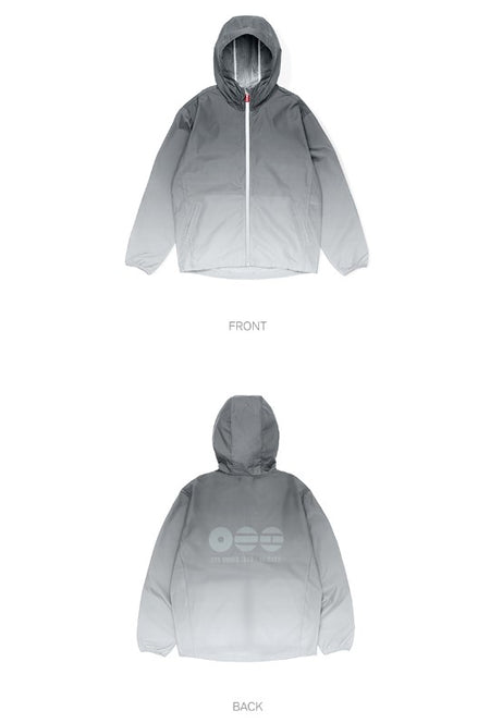 BTS Wind Jacket Gray Hoodie zip-up Authentic K-POP