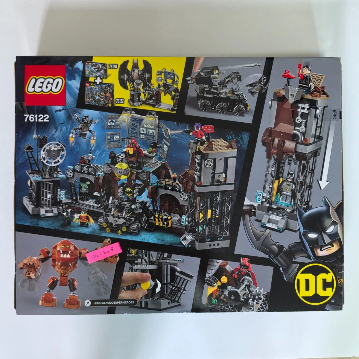 LEGO DC Comics Batman Clayface's Batcave Invasion 76122