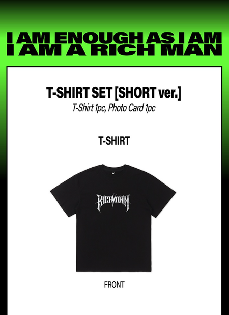 Aespa T-Shirt Set Short Version with Photo Card K-POP