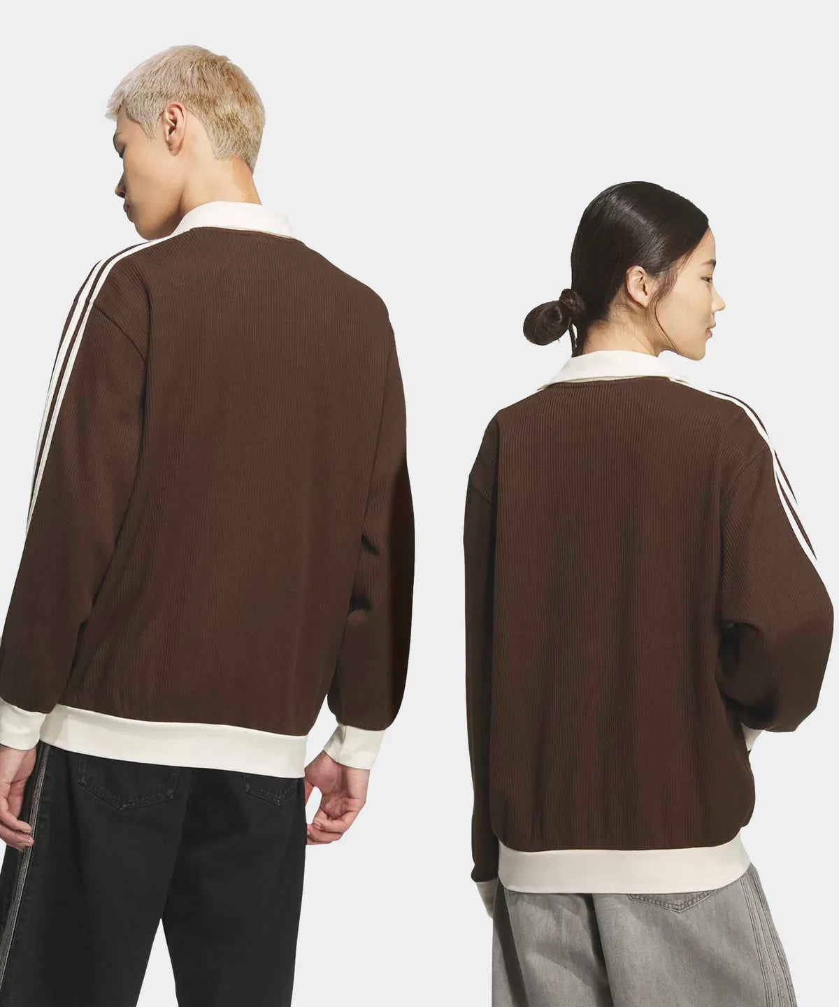 Adidas Waffle Classic Track Top Dark Brown KQ6865