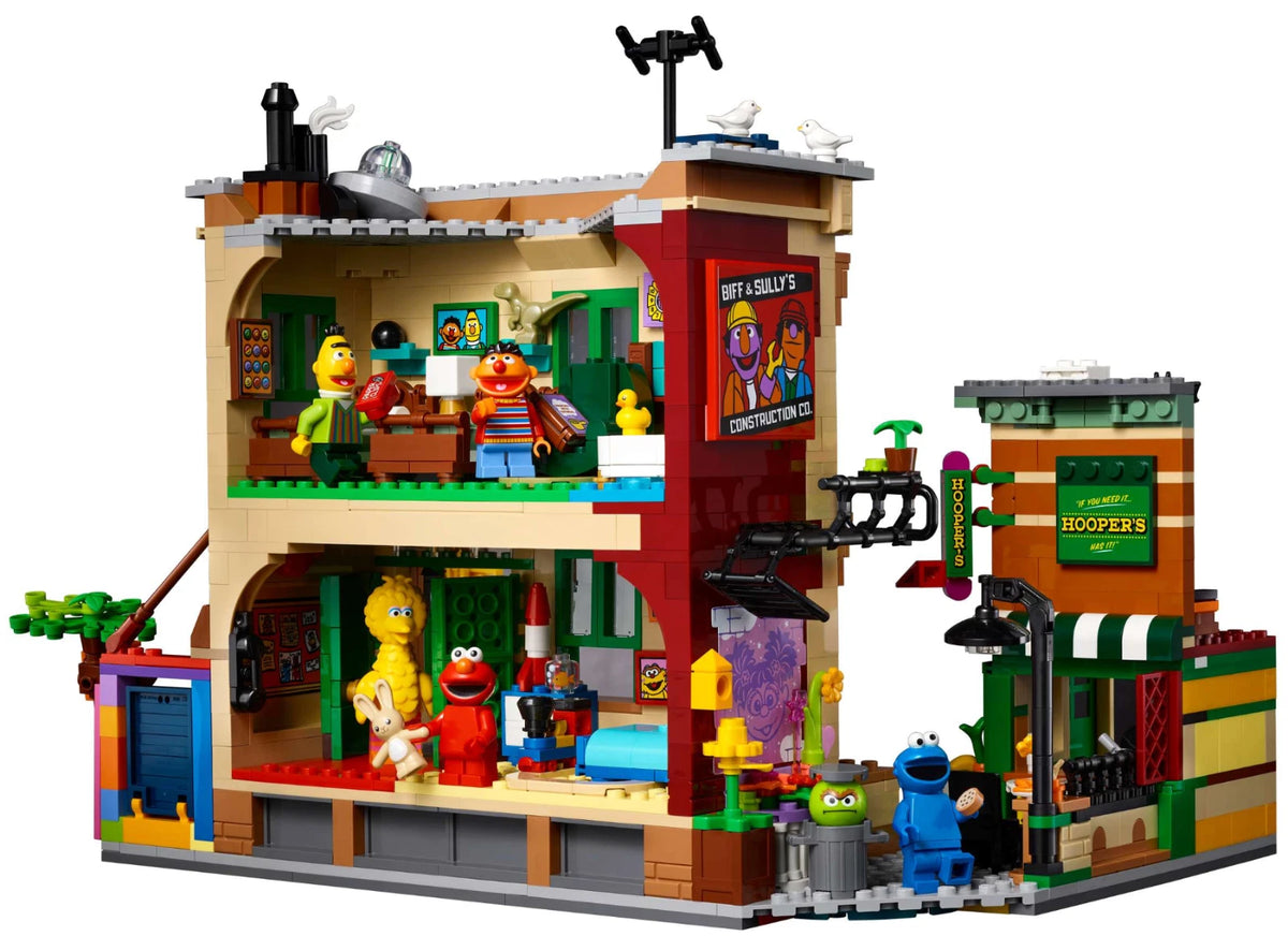 LEGO Ideas 21324 123 Sesame Street 1367pcs 6 Minifigures
