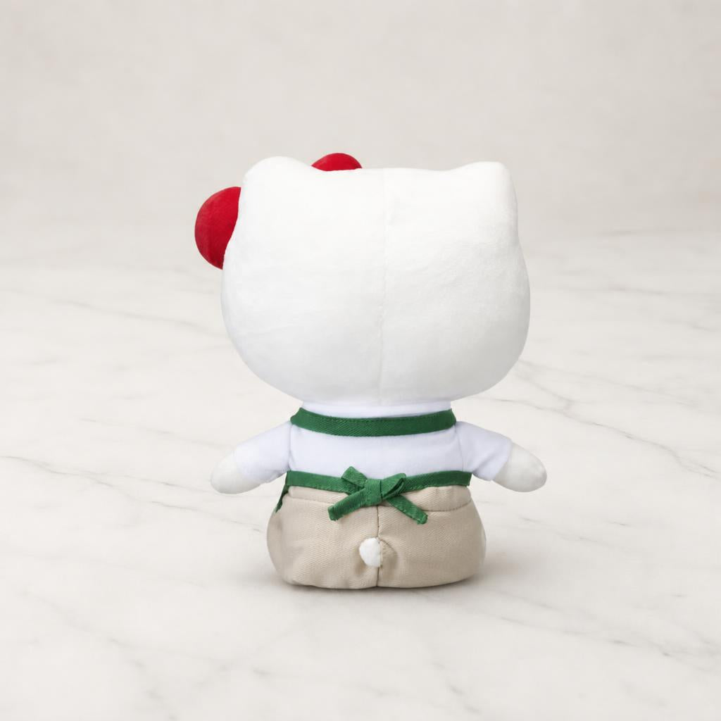 Starbucks Barista Hello Kitty Collaboration Plush Doll