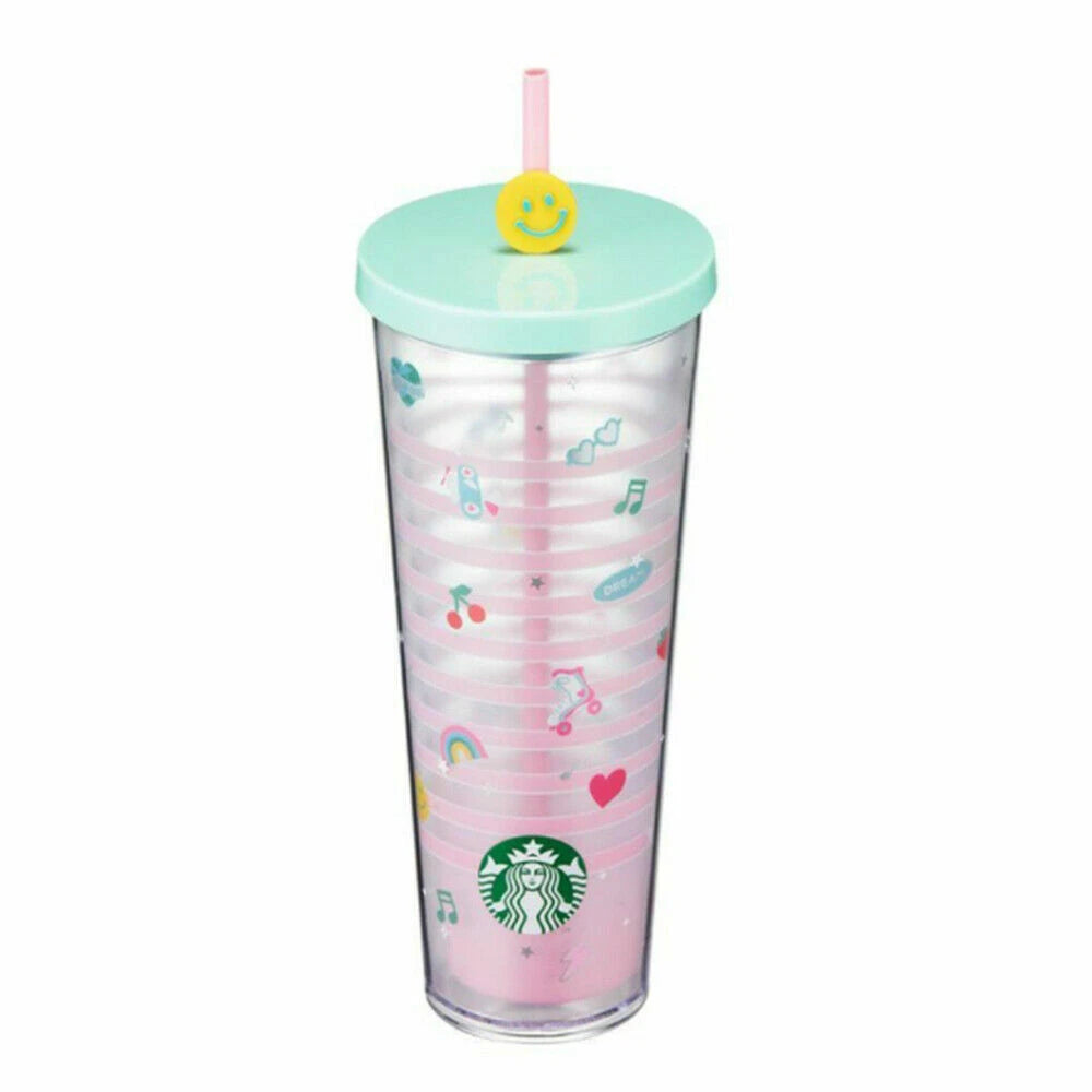 Starbucks 22 Sweet Love Glitter Cold Cup 710ml Limited Edition