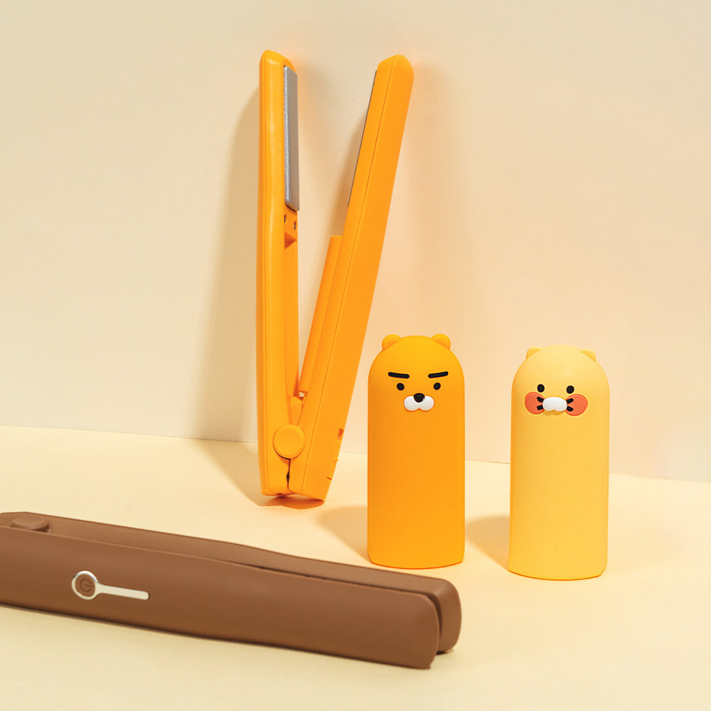 Kakao Friends Mini Wireless Hair Straightener Lion