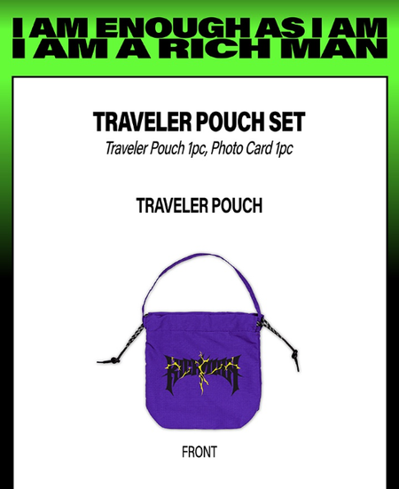 Aespa TRAVELER POUCH SET Pouch with Photo Card K-POP