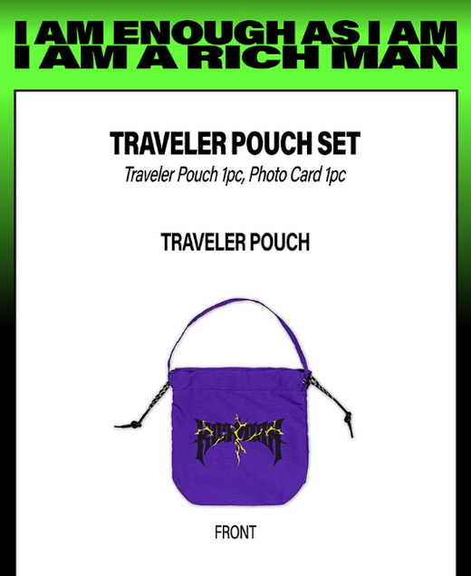 Aespa TRAVELER POUCH SET Pouch with Photo Card K-POP