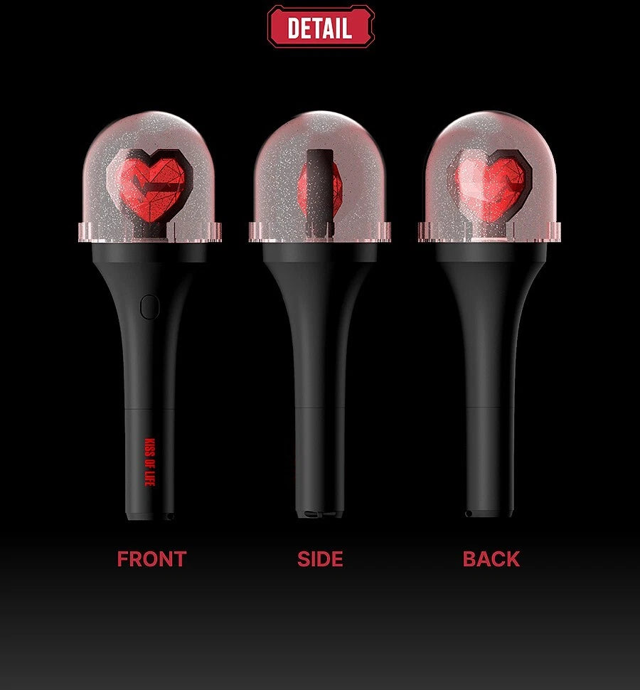 Kiss of Life Light Stick K-POP Official Merchandise