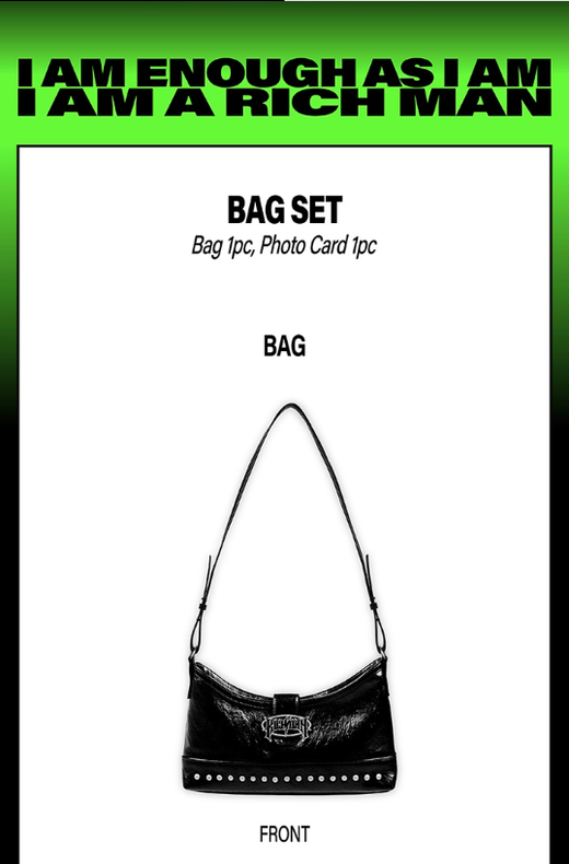 Aespa Bag Set with Photo Card, 1pc Bag, 1pc Photo Card K-POP