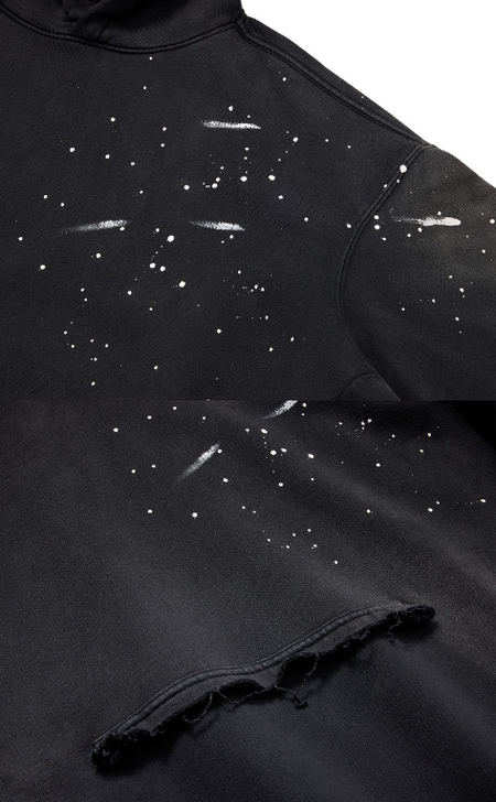 BTS Hoodie Black Cotton S-XL Sizes Authentic K-POP