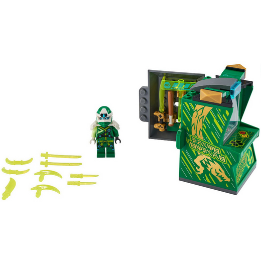 LEGO Ninjago 71716 Lloyd Avatar Arcade Pod Green 48pcs