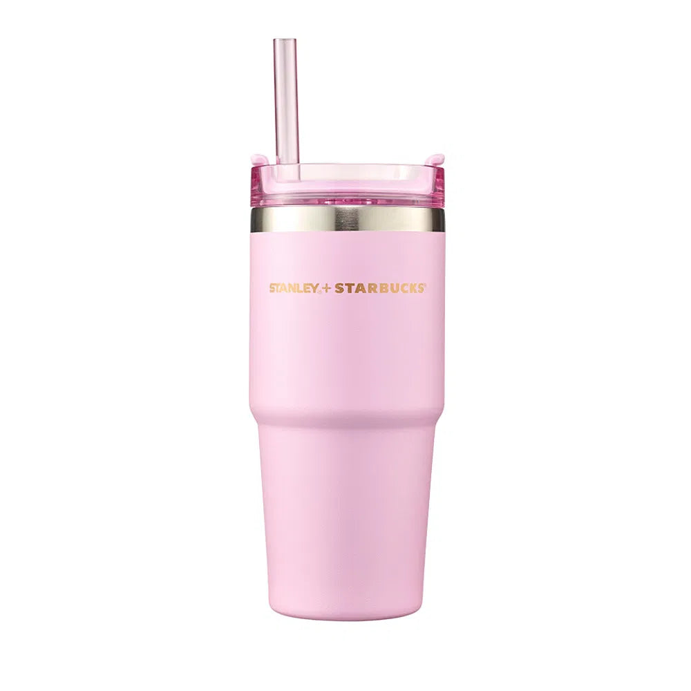 Starbucks 21 Blossom SS Pink Stanley Tumbler 473ml 2021 Cherry Blossom