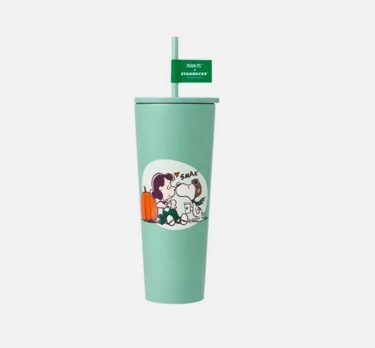 Starbucks SS Pumpkin Peanuts Flora Cold Cup 710ml