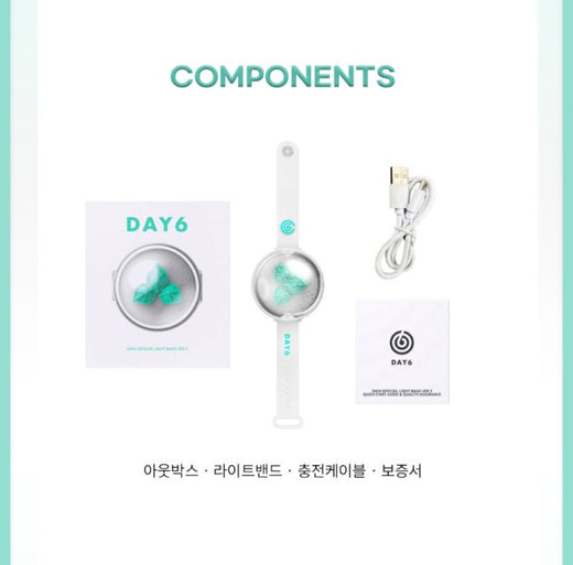 DAY6 Light Band Made Watch Ver 3 K-POP Official Merchandise