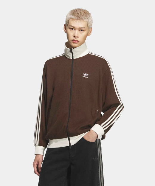 Adidas Waffle Classic Track Top Dark Brown KQ6865