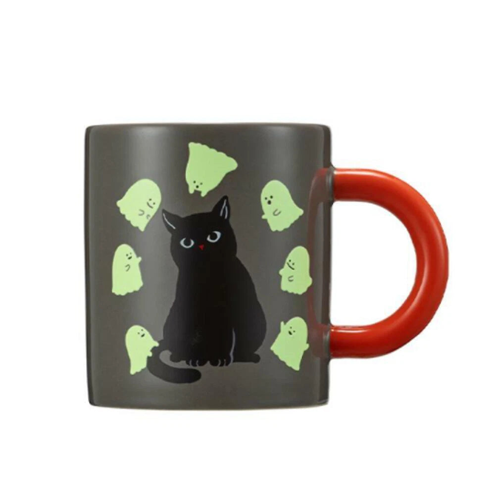 Starbucks 21 Halloween Cat Glow-in-the-Dark Mug 355ml, 2021 Halloween MD