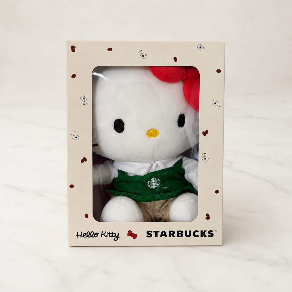 Starbucks Barista Hello Kitty Collaboration Plush Doll