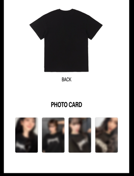 Aespa T-Shirt Set Short Version with Photo Card K-POP