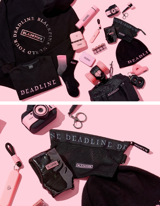 BLACKPINK Mesh Pouch DEADLINETOUR K-POP