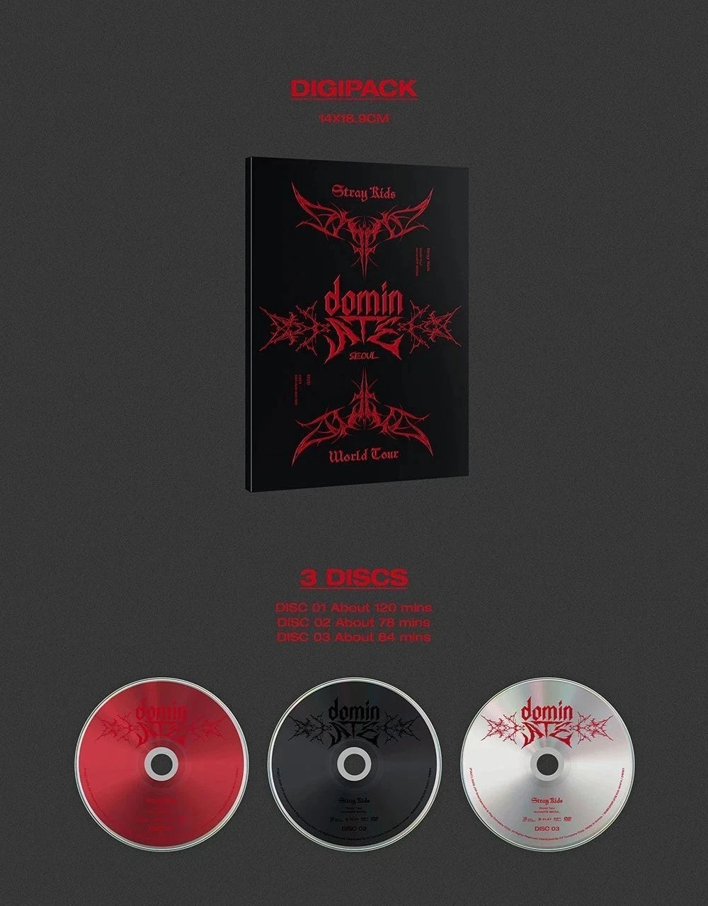 Stray Kids World Tour dominATE SEOUL DVD