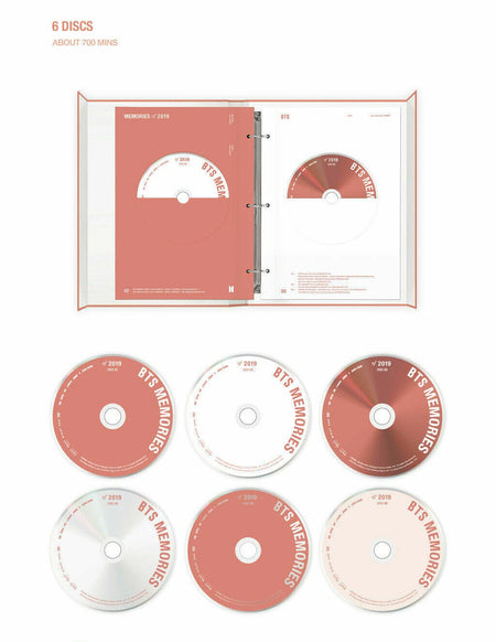 BTS Memories of 2019 DVD with Weverse Benefits K-POP
