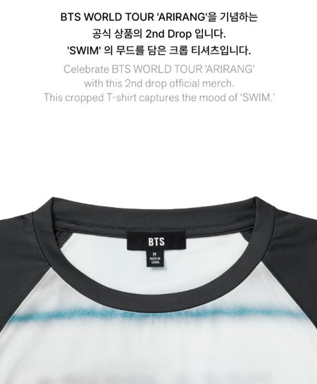 BTS SS Crop T-Shirt Authentic 1ea K-POP