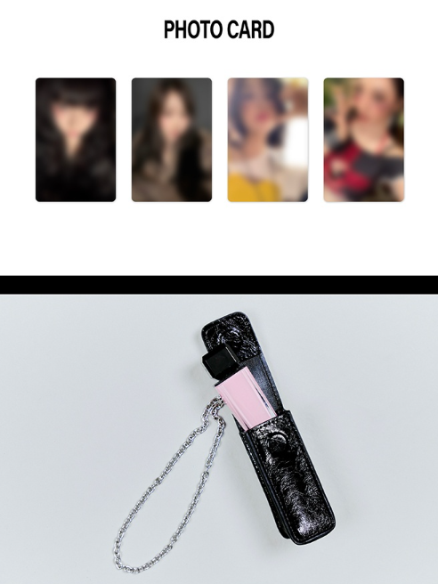 Aespa Case Keyring Set with Photo Card K-POP