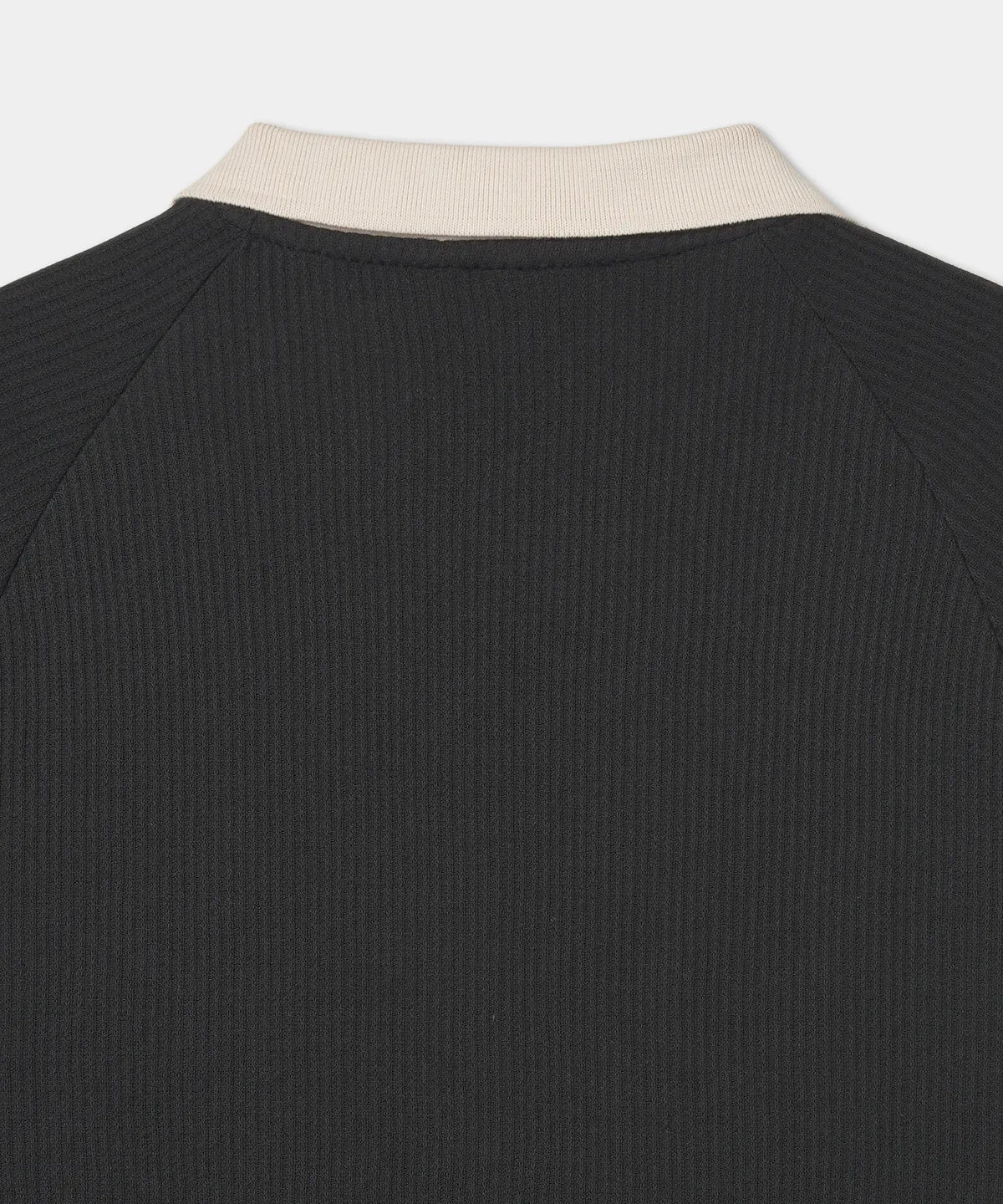 Adidas Waffle Short-Sleeved Polo Shirt - Black JV9266