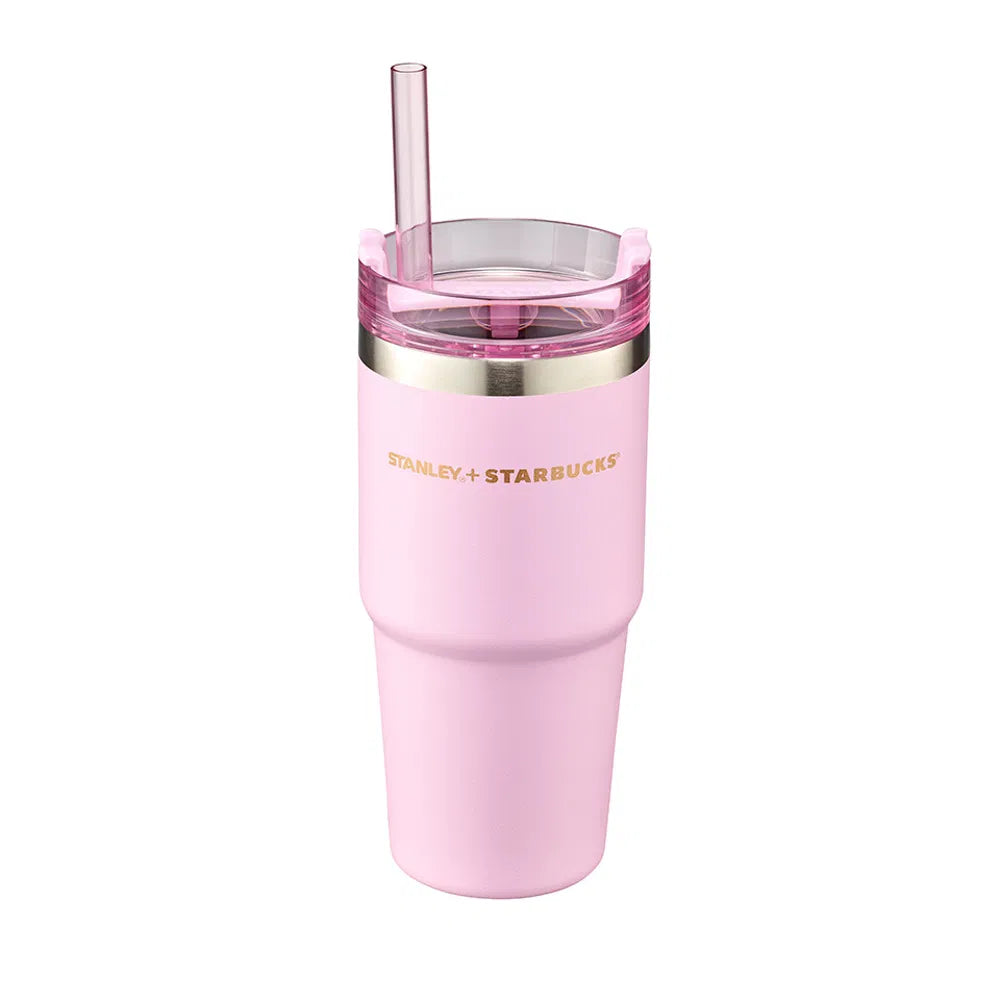 Starbucks 21 Blossom SS Pink Stanley Tumbler 473ml 2021 Cherry Blossom