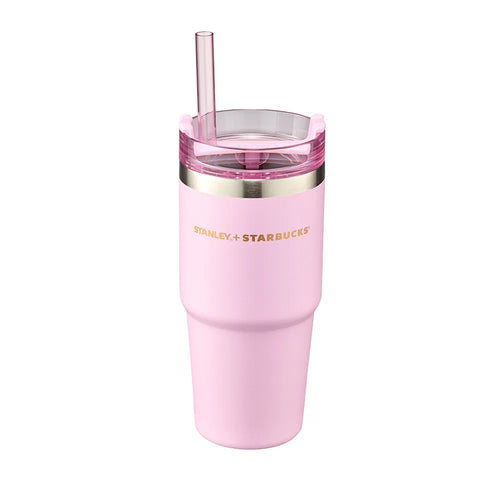 Starbucks 21 Blossom SS Pink Stanley Tumbler 473ml 2021 Cherry Blossom