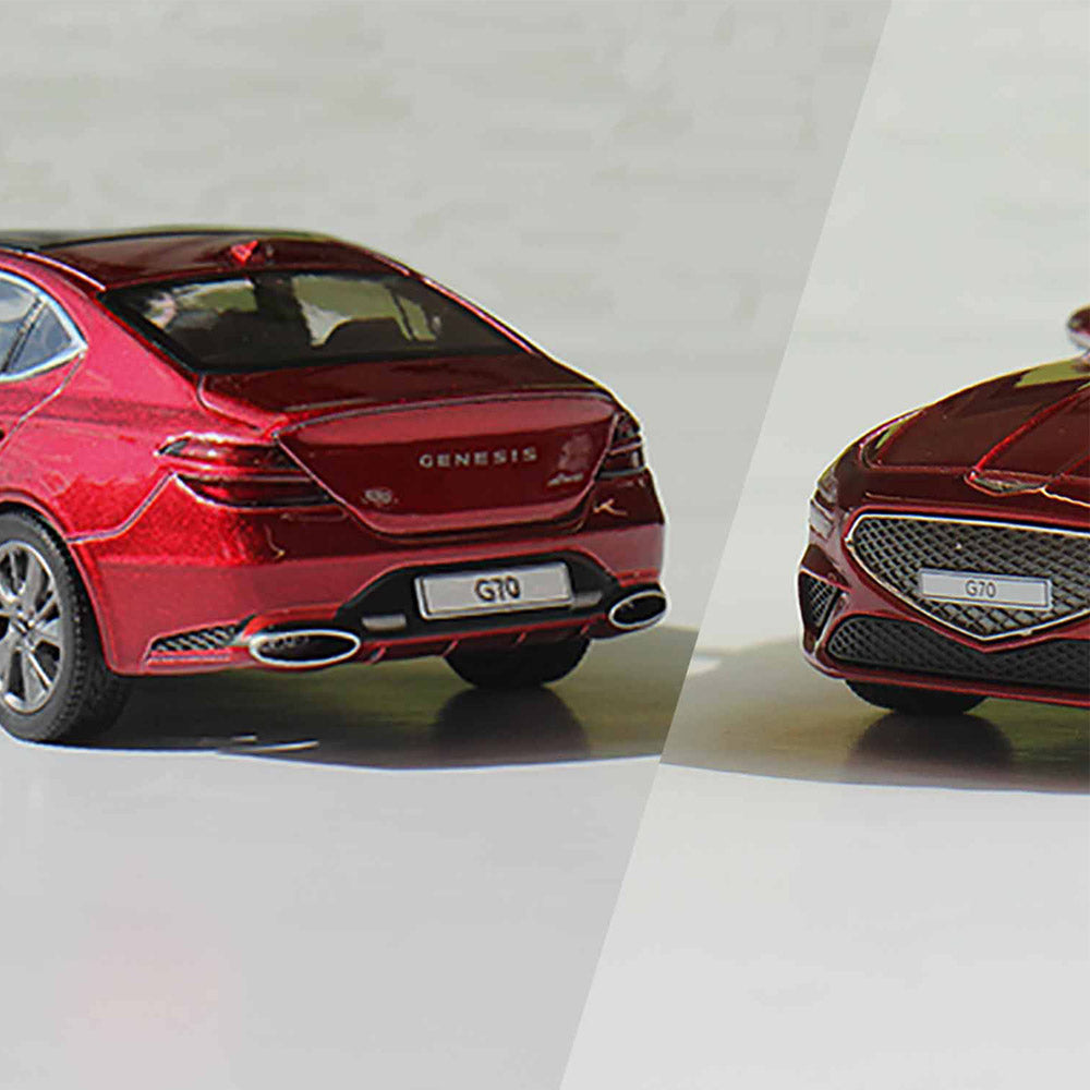 Hyundai Genesis G70 Diecast Mini Car 143 Scale