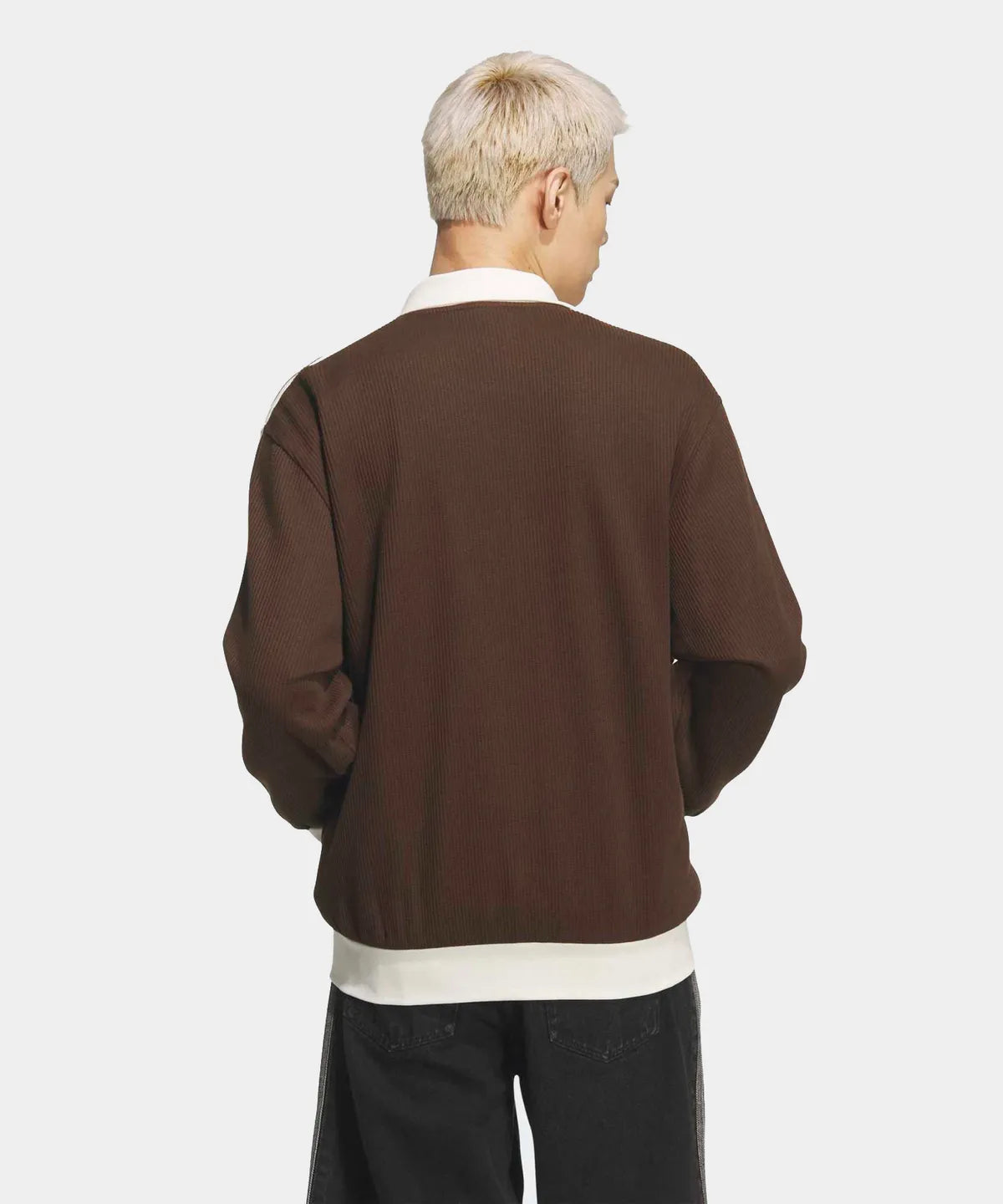 Adidas Waffle Classic Track Top Dark Brown KQ6865