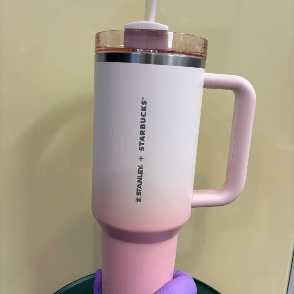 Starbucks SS Stanley Pink Kenter Tumbler 1183ml Authentic