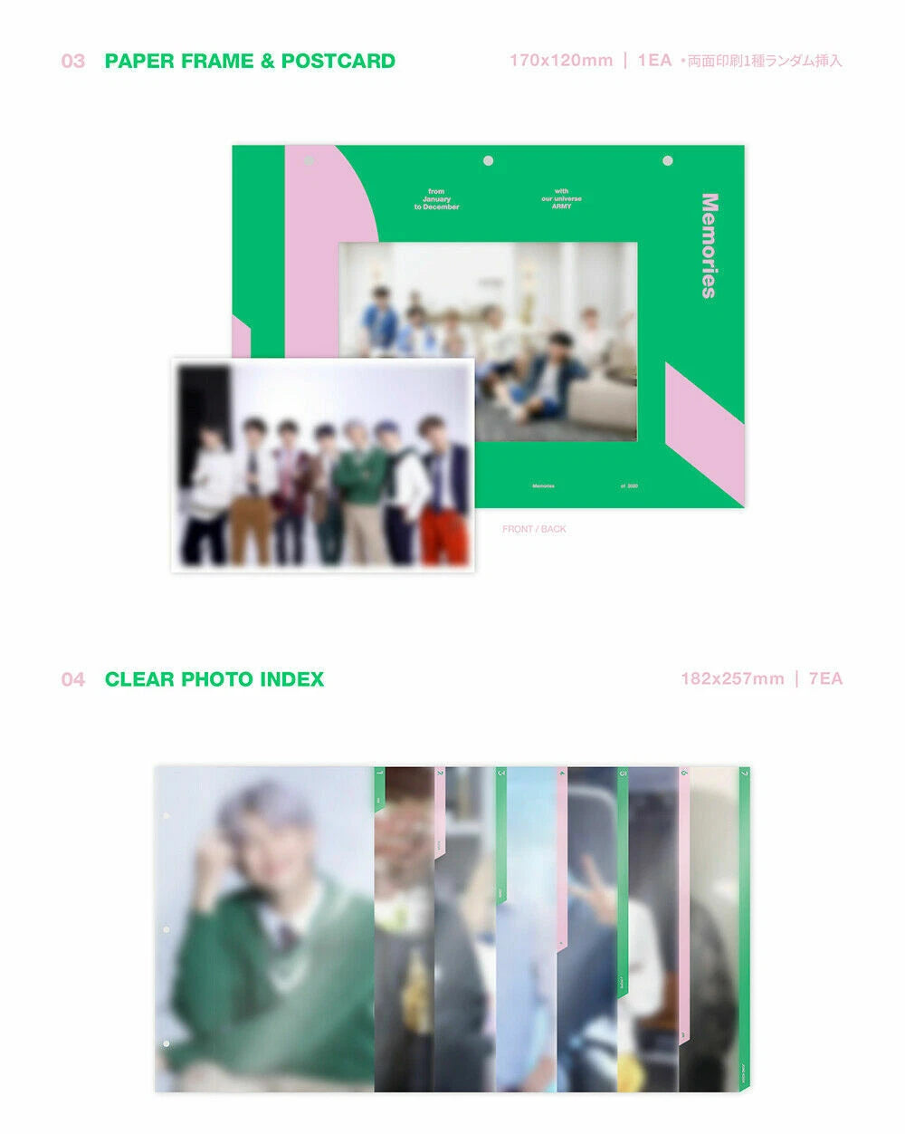 BTS MEMORIES OF 2020 DVD Unopened K-POP