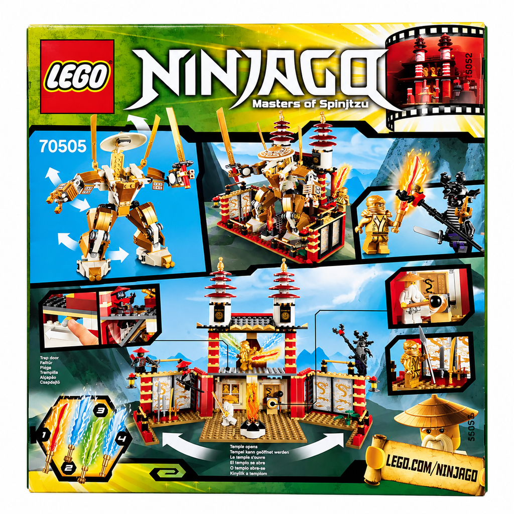 LEGO Ninjago 70505 Temple of Light 565pcs 5 Minifigures