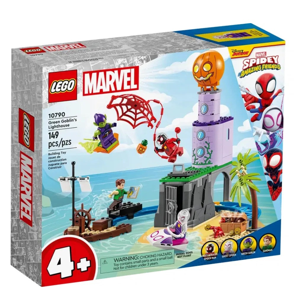 LEGO Marvel Team Spidey Green Goblin Lighthouse 10790