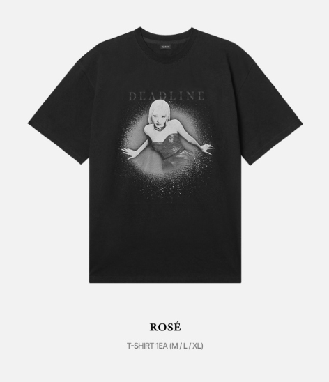 BLACKPINK DEADLINE Photo T-shirt Type 2 K-POP