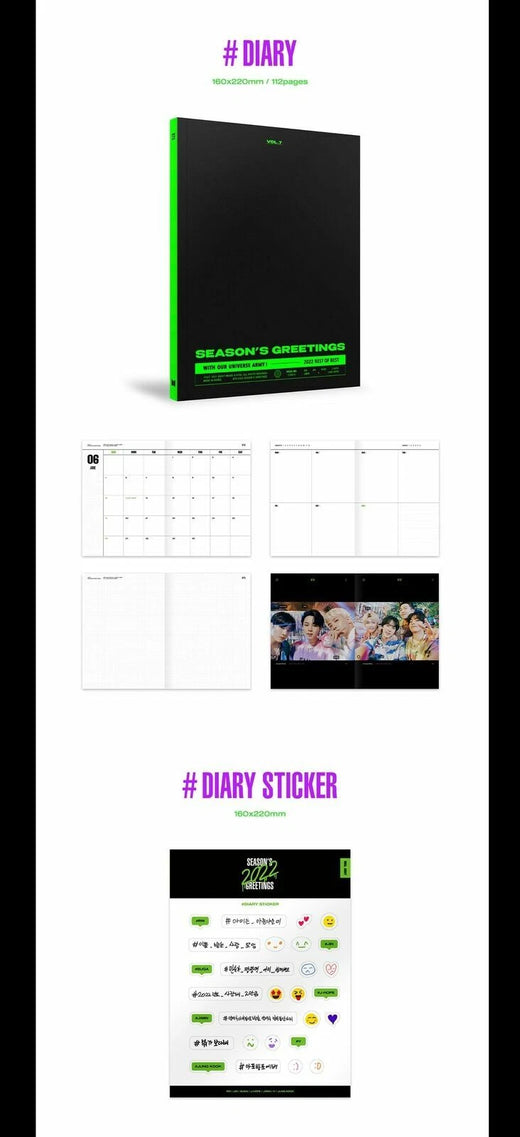 BTS 2022 Seasons Greetings Package K-POP