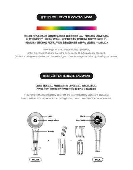 TWICE CANDYBONG Light Stick K-Pop Official Merchandise