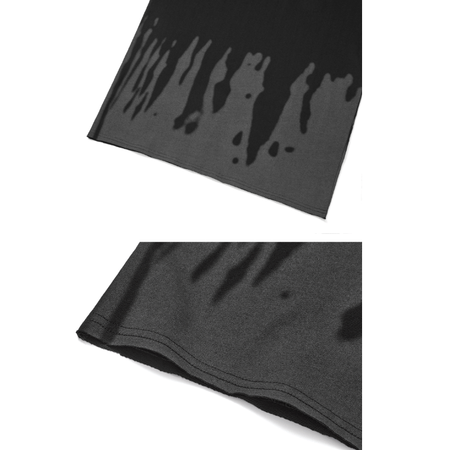 BTS Sleeveless T-Shirt Over Fit Black 2 Authentic K-POP