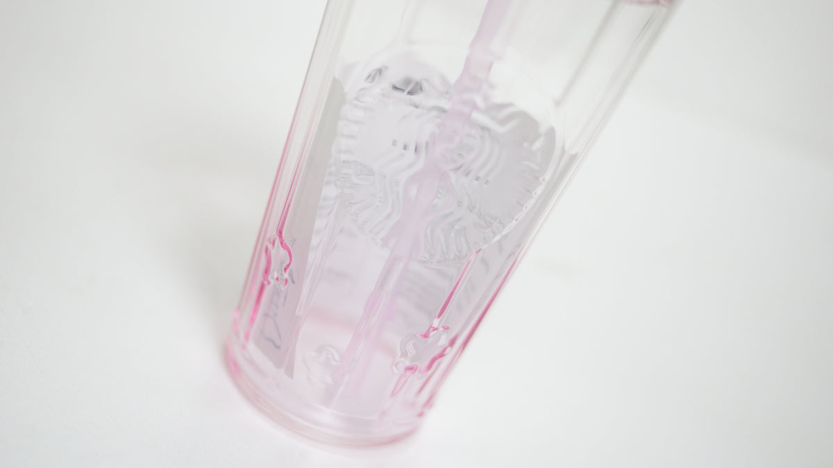 Starbucks Blossom Secret Garden Glass Cold Cup 500ml Spring