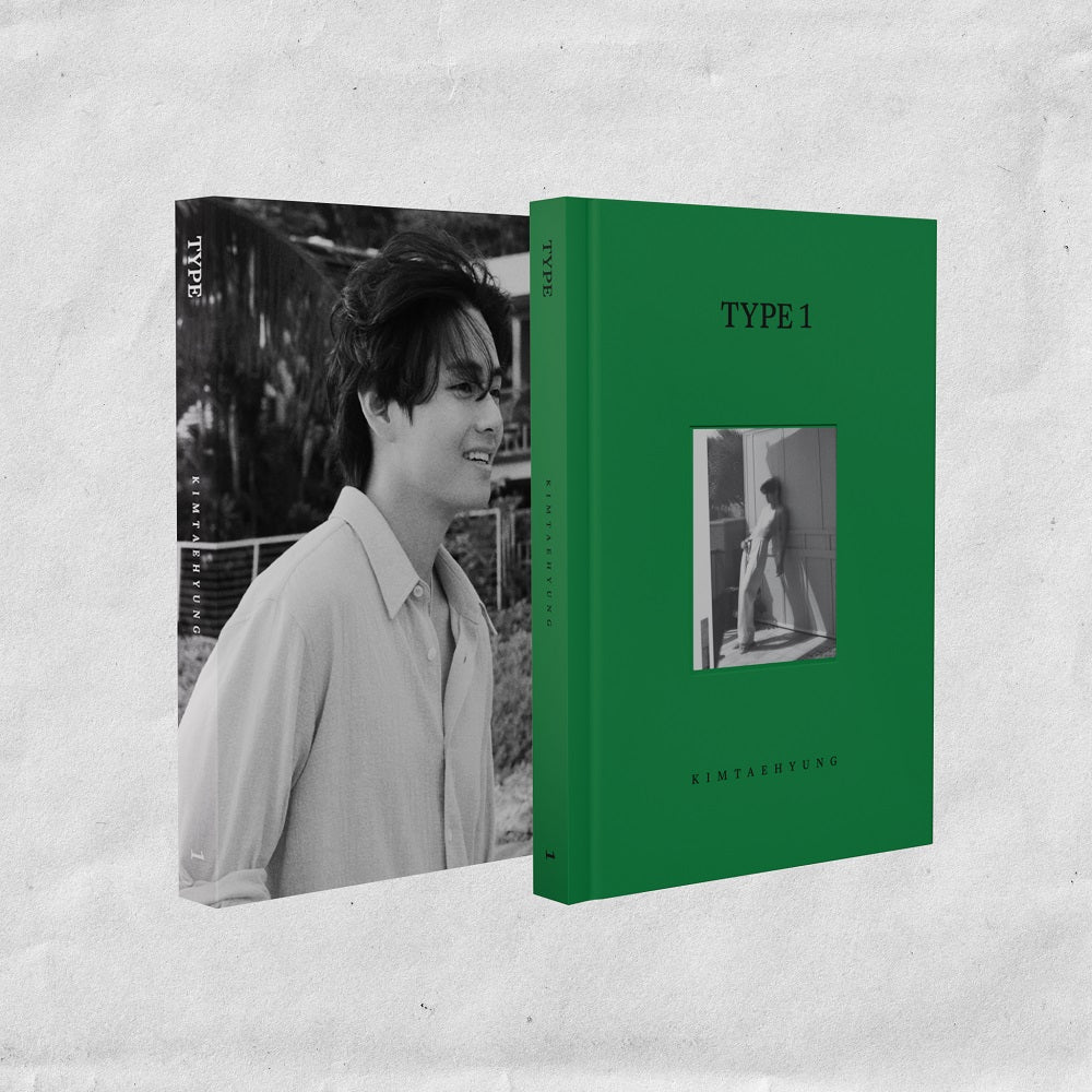 BTS - V TYPE 1 Photobook Limited Edition K-POP