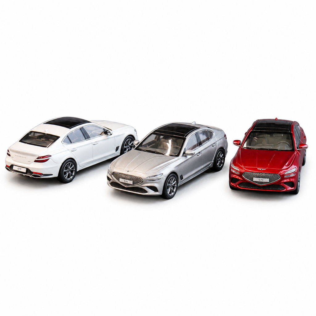 Hyundai Genesis G70 Diecast Mini Car 143 Scale