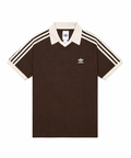 Adidas Waffle Short-Sleeved Polo Shirt - Dark Brown KB5462