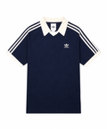 Adidas Waffle Short-Sleeved Polo Shirt - Navy KB5461