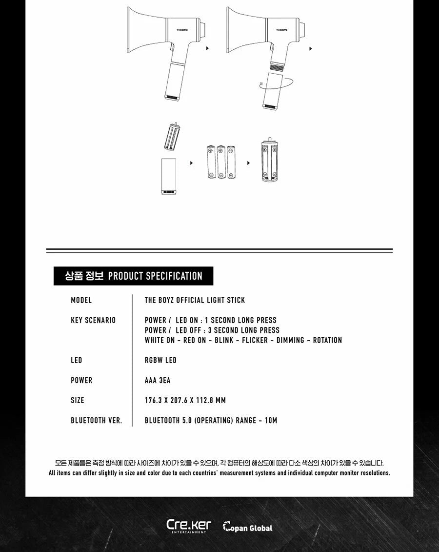 THE BOYZ Official Light Stick K-POP