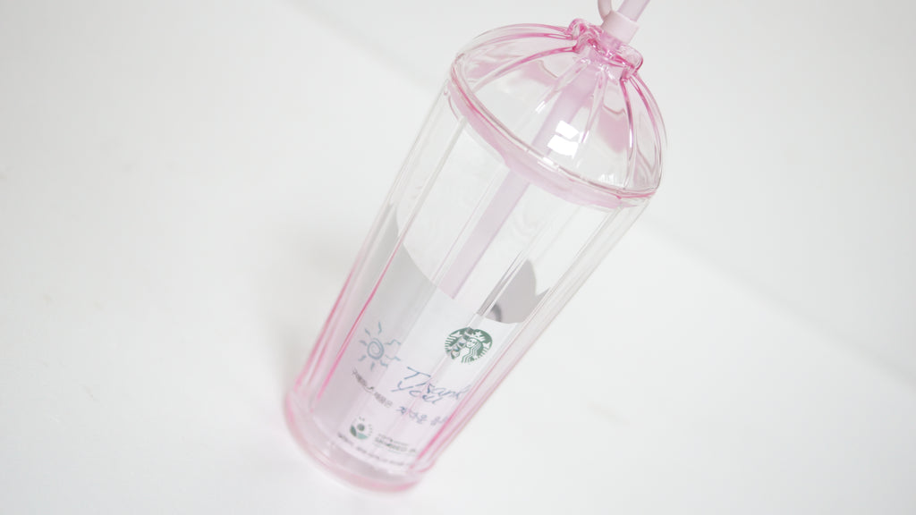 Starbucks Blossom Secret Garden Glass Cold Cup 500ml Spring