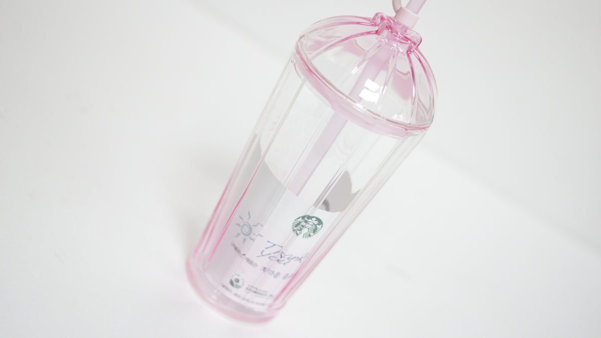 Starbucks Blossom Secret Garden Glass Cold Cup 500ml Spring