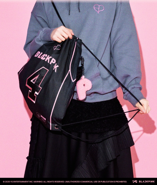 BLACKPINK Uniform String Backpack K-POP